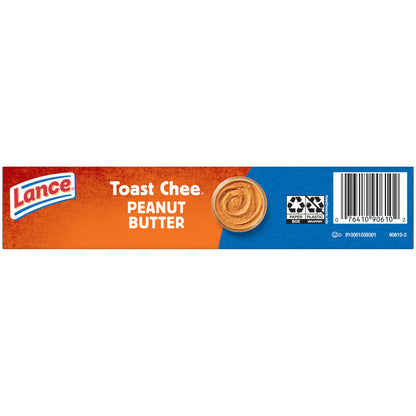Lance ToastChee Peanut Butter, 10 Count 1.52 oz