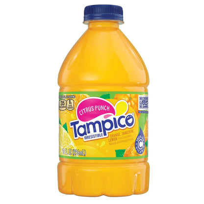 Tampico Citrus Punch Orange Tangerine Lemon Juice Drink 10 fl oz 15 Pack