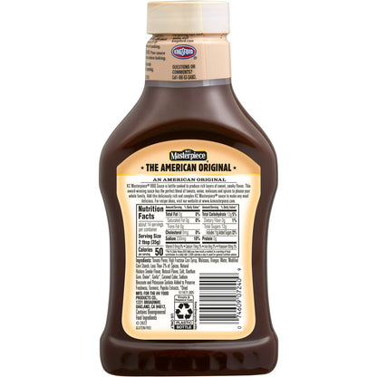 KC Masterpiece Original Barbecue Sauce, 18 fl oz Bottle