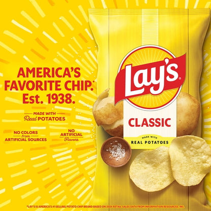Frito Lay Classic Mix Snack Chips 18oz, 18 Pack