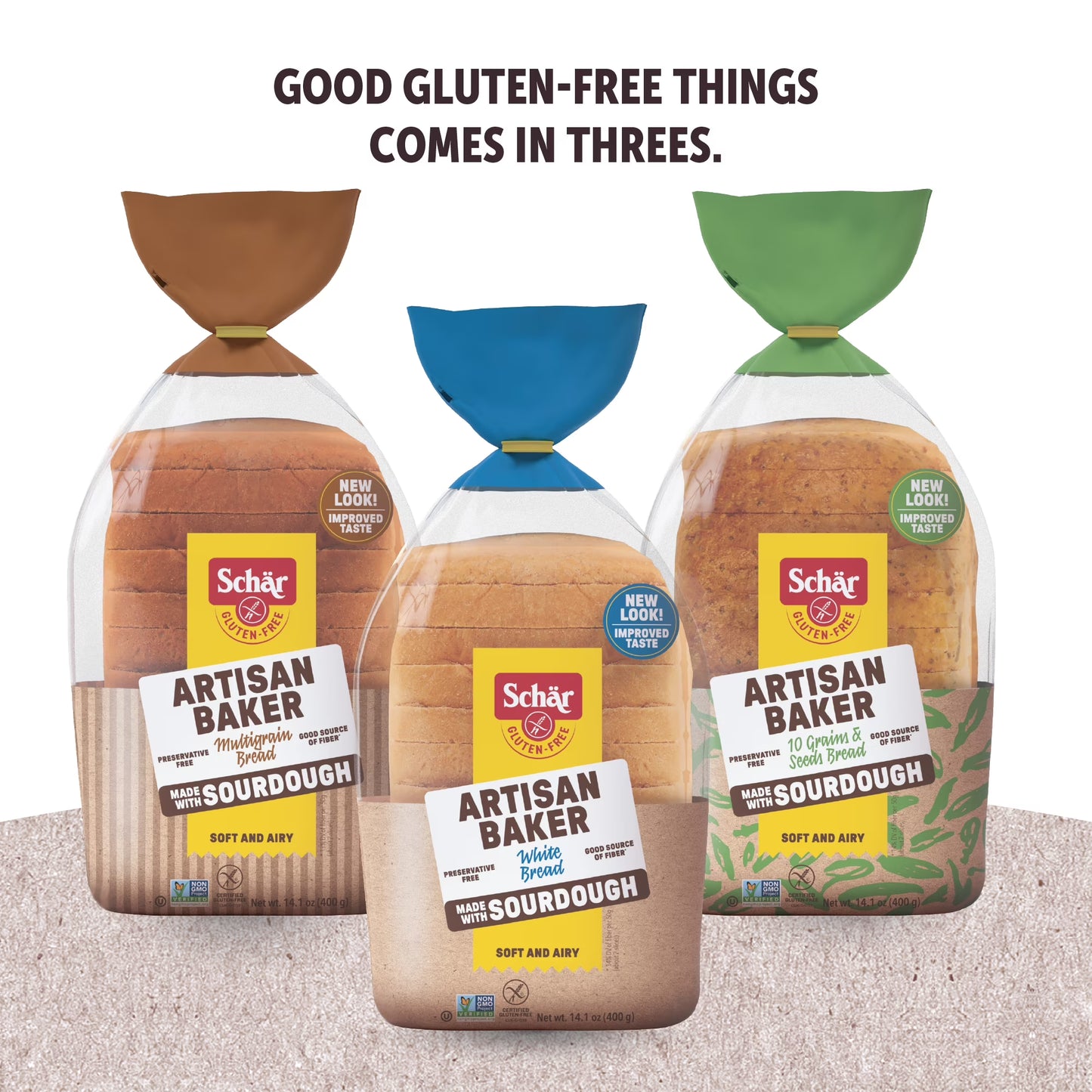 Schar Gluten Free Artisan Baker Multigrain Bread