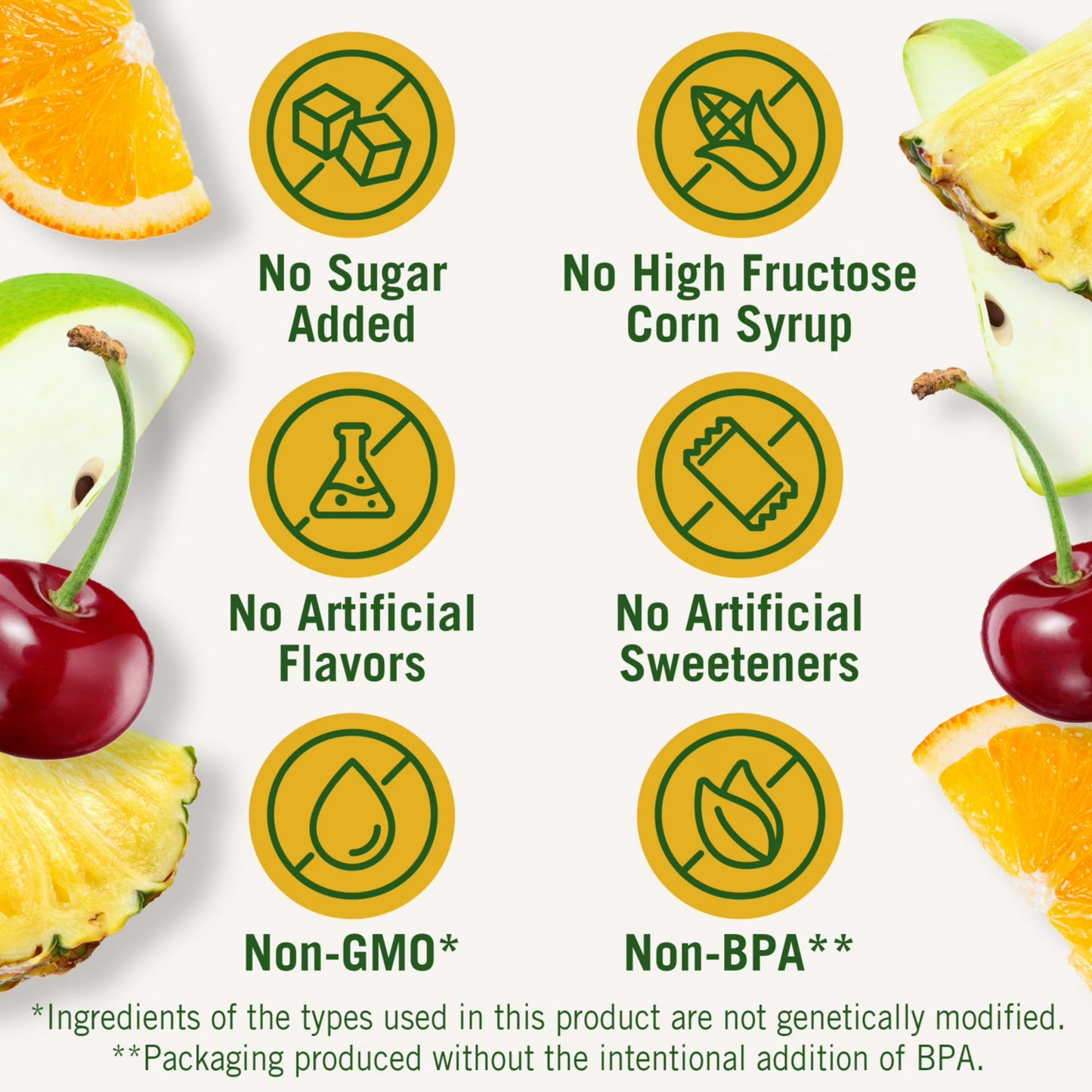Del Monte No Sugar Added Fruit Cup Snacks Snacks, 4 oz Cup (Pack of 12)