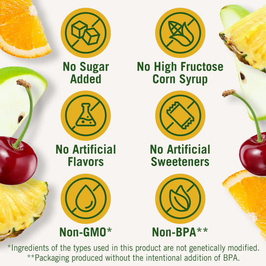 Del Monte No Sugar Added Fruit Cup Snacks Snacks, 4 oz Cup (Pack of 12)