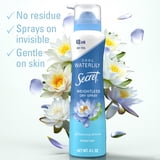 Secret Dry Spray Antiperspirant Deodorant, Waterlily and Argan Oil, 4.1 oz