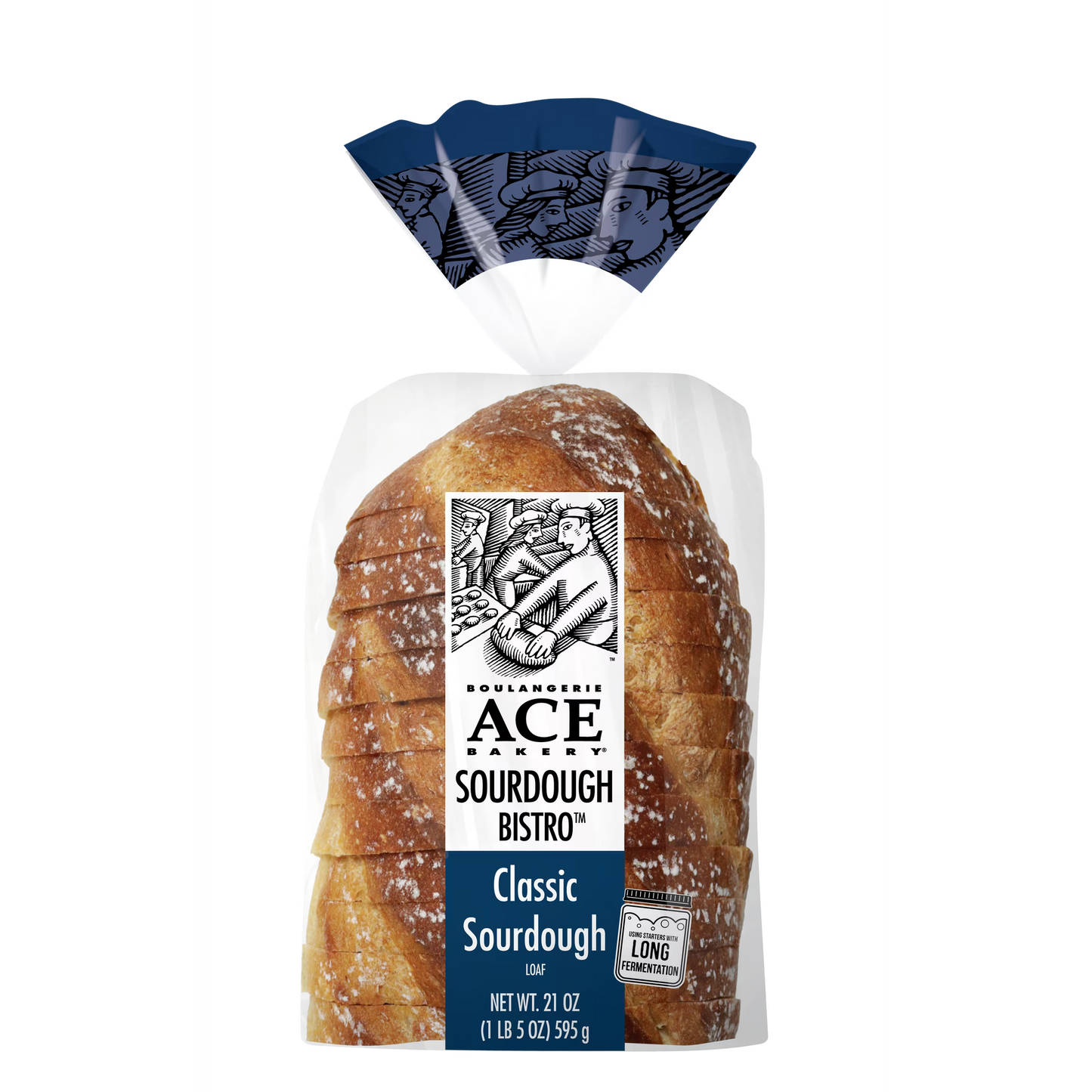 ACE Bakery Pre-Sliced Sourdough Bread Loaf, 21oz