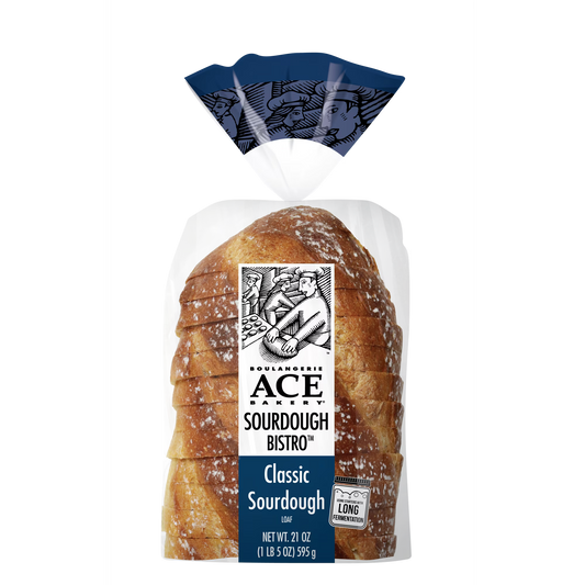 ACE Bakery Pre-Sliced Sourdough Bread Loaf, 21oz