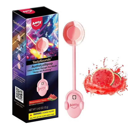 AMOS Music Lollipop Suckers Lollipop Fat Free Singing Lollipop, Creative Gift Party