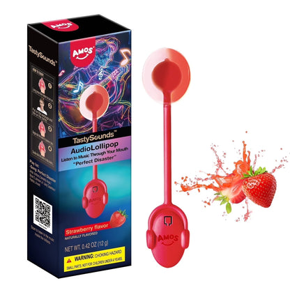 AMOS Music Lollipop Suckers Lollipop Fat Free Singing Lollipop, Creative Gift Party