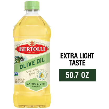 (4 pack) Bertolli Olive Oil, Extra Light, 50.7 fl oz