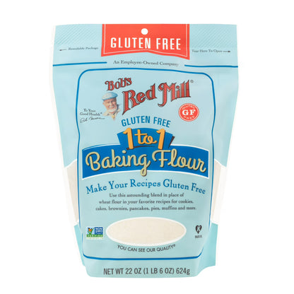 Bob's Red Mill Gluten Free 1-to-1 Baking Flour, 22 oz