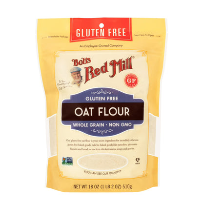 Bob's Red Mill, Gluten Free, Oat All - Purpose Flour, 18 oz Bag