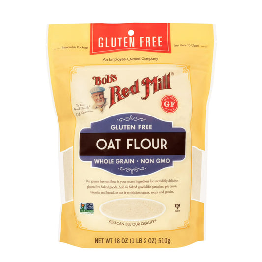Bob's Red Mill, Gluten Free, Oat All - Purpose Flour, 18 oz Bag