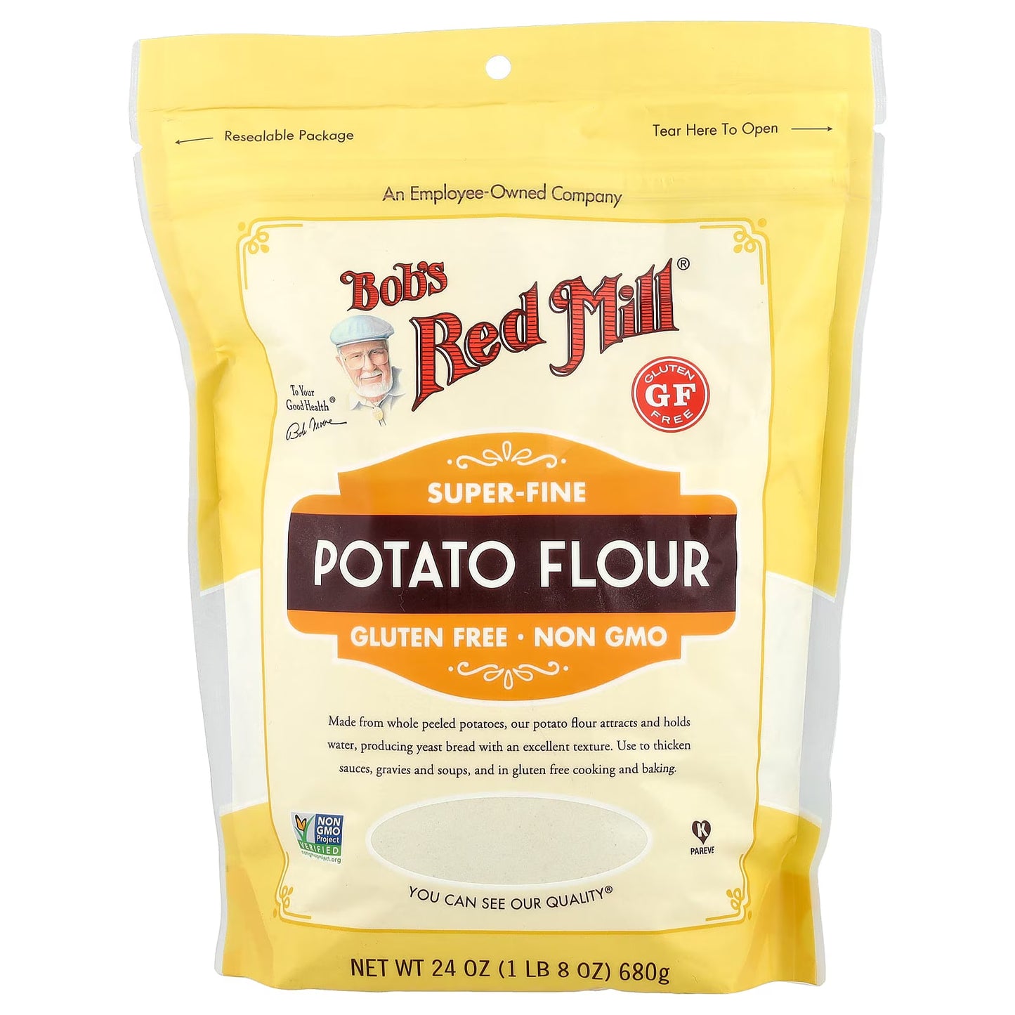 (5 pack) Bob's Red Mill, Potato Flour, 24 oz