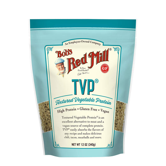 (3 pack) Bob's Red Mill TVP (Textured Vegetable Protein), 12 oz