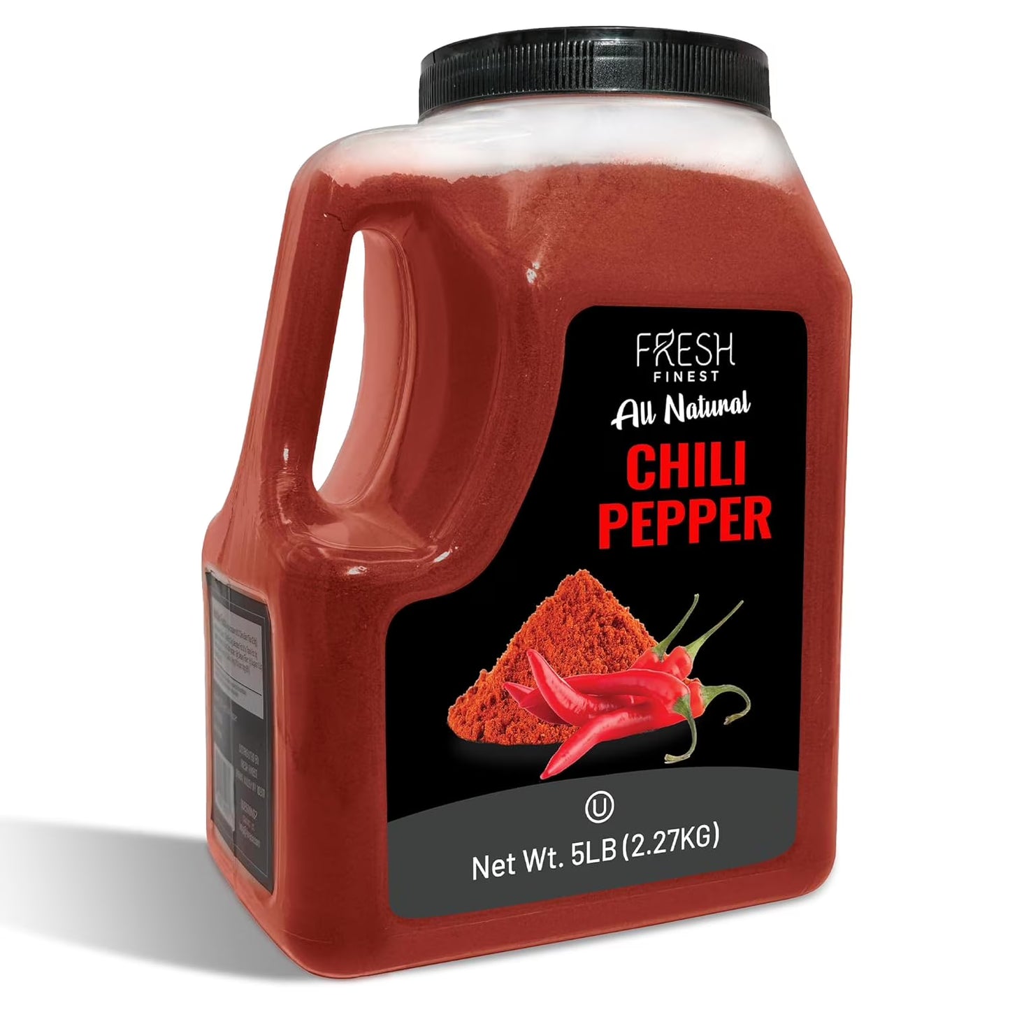 Bulk Spices Commercial and Home Cooking 5 LB Chili Powder - Red Pepper Seasoning, Freshly Packed at the Source Non-GMO, Ground Red Chili Best for Stews, Meat Rubs, Salsa, and More - 5 LB