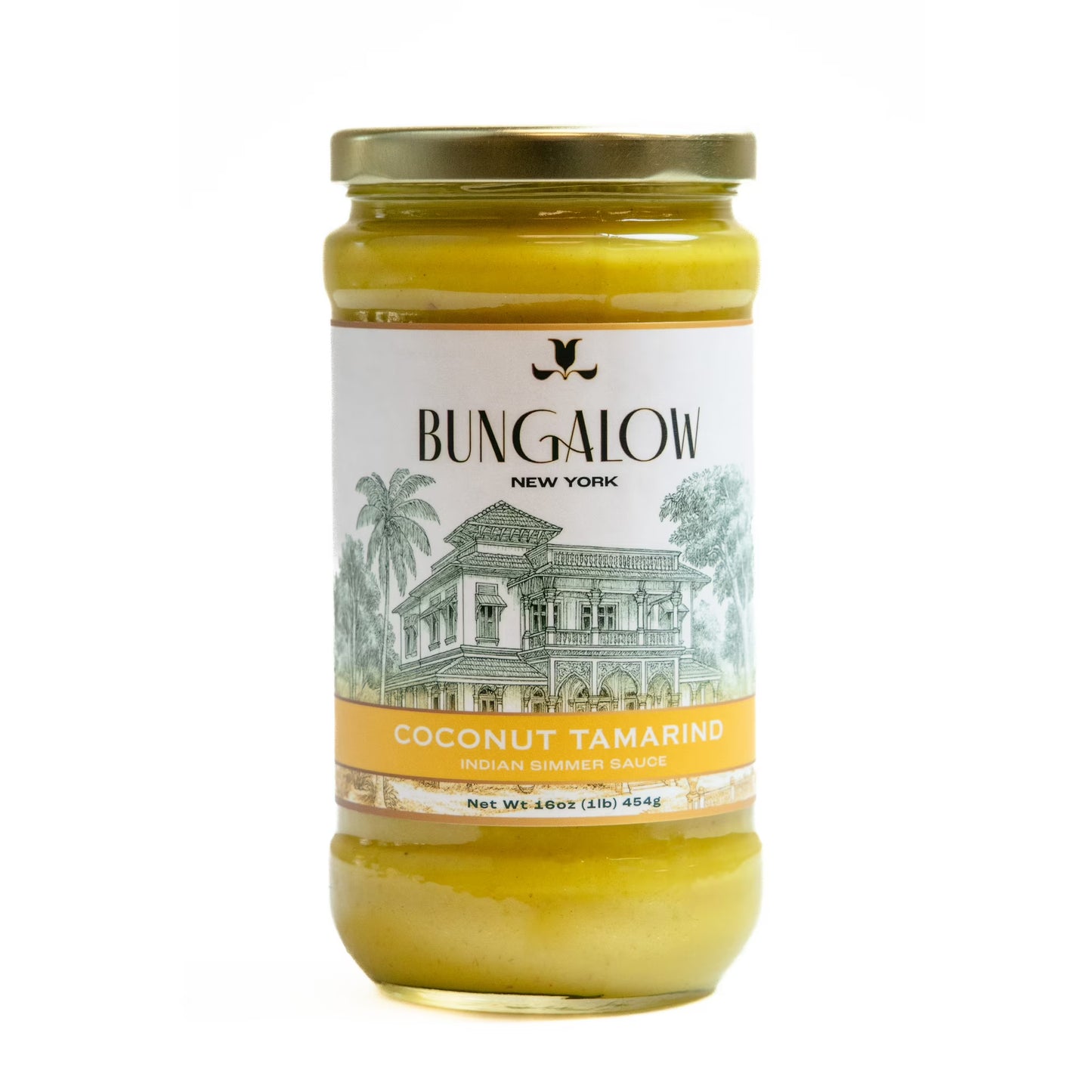 Bungalow Foods Coconut Tamarind Indian Simmering Sauce, 16 oz