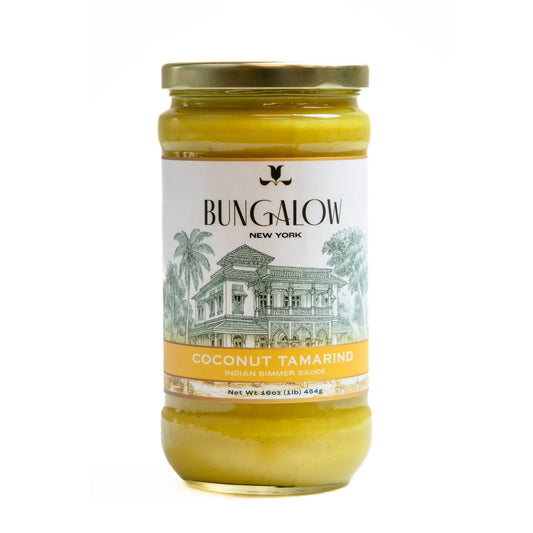 Bungalow Foods Coconut Tamarind Indian Simmering Sauce, 16 oz