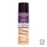 Covergirl & Olay Simply Ageless 3-in-1 Liquid Foundation, 255 Soft Honey, 1 fl oz