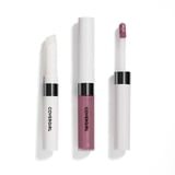 COVERGIRL Outlast All-Day Lip Color Liquid Lipstick And Moisturizing Topcoat, Longwear, Mauve Muse, Shiny Lip Gloss, Stays On All Day, Moisturizing Formula, Cruelty Free, Easy Two-Step Process