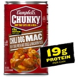 Campbell’s Chunky Chili Dog Mac Soup, 18.8 oz Can