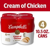 Campbell's Condensed Cream of Chicken Soup, 10.5 oz Can (4 Pack)