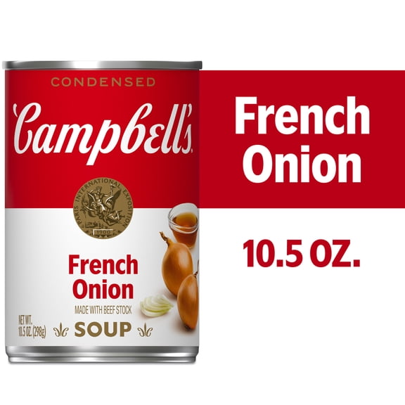 (8 pack) Campbell's Condensed French Onion Soup, 10.5 oz Can