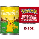 Campbell’s Condensed Kids Soup, Pokémon Shaped Pasta with Chicken in Chicken Broth, 10.5 oz Can