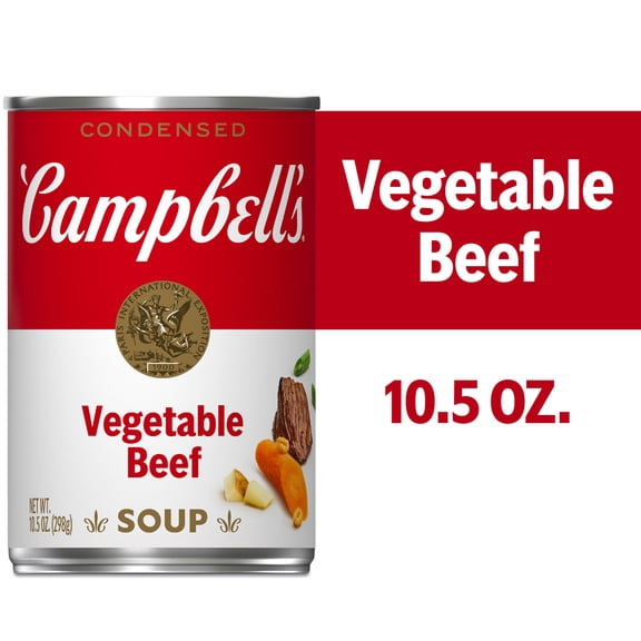 (4 pack) Campbell's Condensed Chicken and Rice Soup, 10.5 oz Can