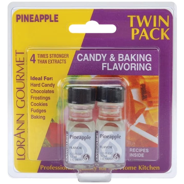 Candy and Baking Flavoring, 0.125oz Bottle, 2/Pkg