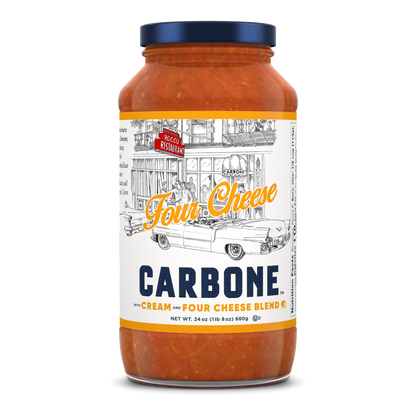 Carbone Four Cheese Pasta Sauce, 24 oz