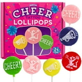 Cheer Lollipops, Team Party Favor Candy, 24 Count, 10.16 Ounce Box