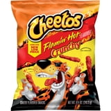 Cheetos Crunchy Cheese Flamin' Hot Flavored Snacks, 8.5 oz