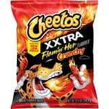Cheetos Crunchy XXTRA Flamin' Hot Cheese Flavored Snack Chips, 8.5 Ounce Bag (Packaging May Vary)