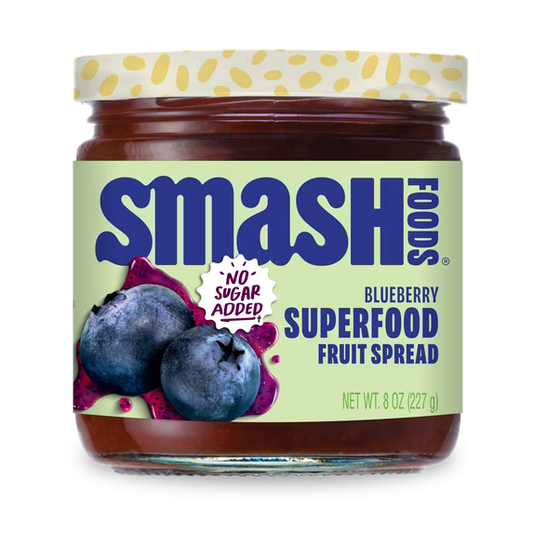 Smash Blueberry Superfood Fruit Spread 8oz