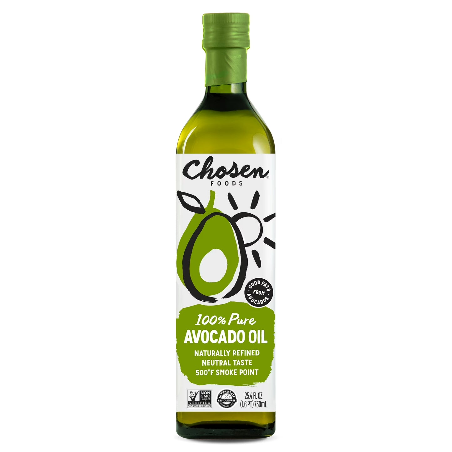 Chosen Foods 100% Pure Avocado Oil 25.4 fl oz