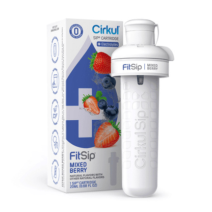 (2 pack) Cirkul FitSip Mixed Berry Flavor Cartridge, Drink Mix, 1-Pack