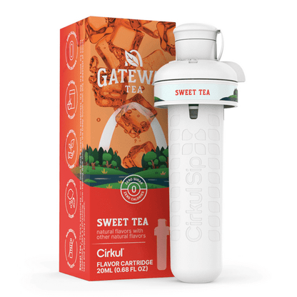 (2 pack) Cirkul Gateway Sweet Tea Flavor Cartridge, Drink Mix, 1-Pack