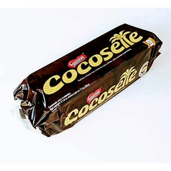 Cocosette Coconut Wafer Cookie Snack Pack, 4 Count