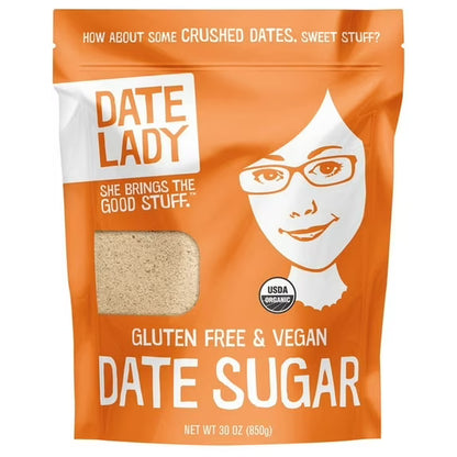 Date Lady Organic Date Sugar, 30 oz