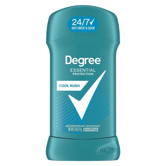 (3 pack) Degree Men Original Antiperspirant Deodorant 48-Hour Sweat & Odor Protection Cool Rush Antiperspirant For Men, 2.6 oz
