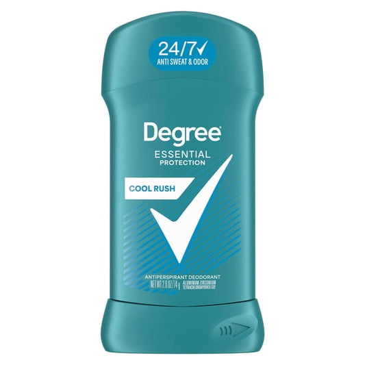 (3 pack) Degree Men Original Antiperspirant Deodorant 48-Hour Sweat & Odor Protection Cool Rush Antiperspirant For Men, 2.6 oz