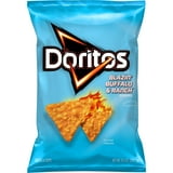 Doritos Blazin' Buffalo & Ranch Flavored Tortilla Chips, 9.25 oz Bag