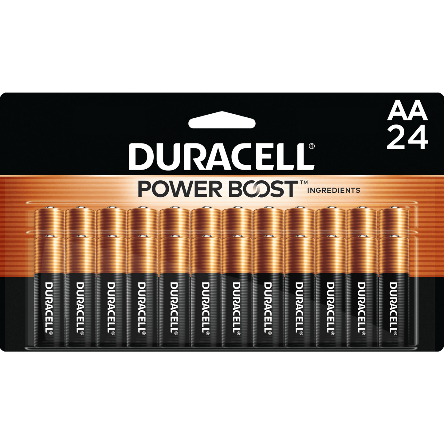 Duracell Coppertop AA Alkaline Batteries 24/PK