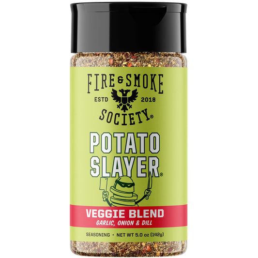 Fire & Smoke Society Potato Slayer Vegetable Seasoning Blend, 5 Ounce Mixed Spices & Seasonings