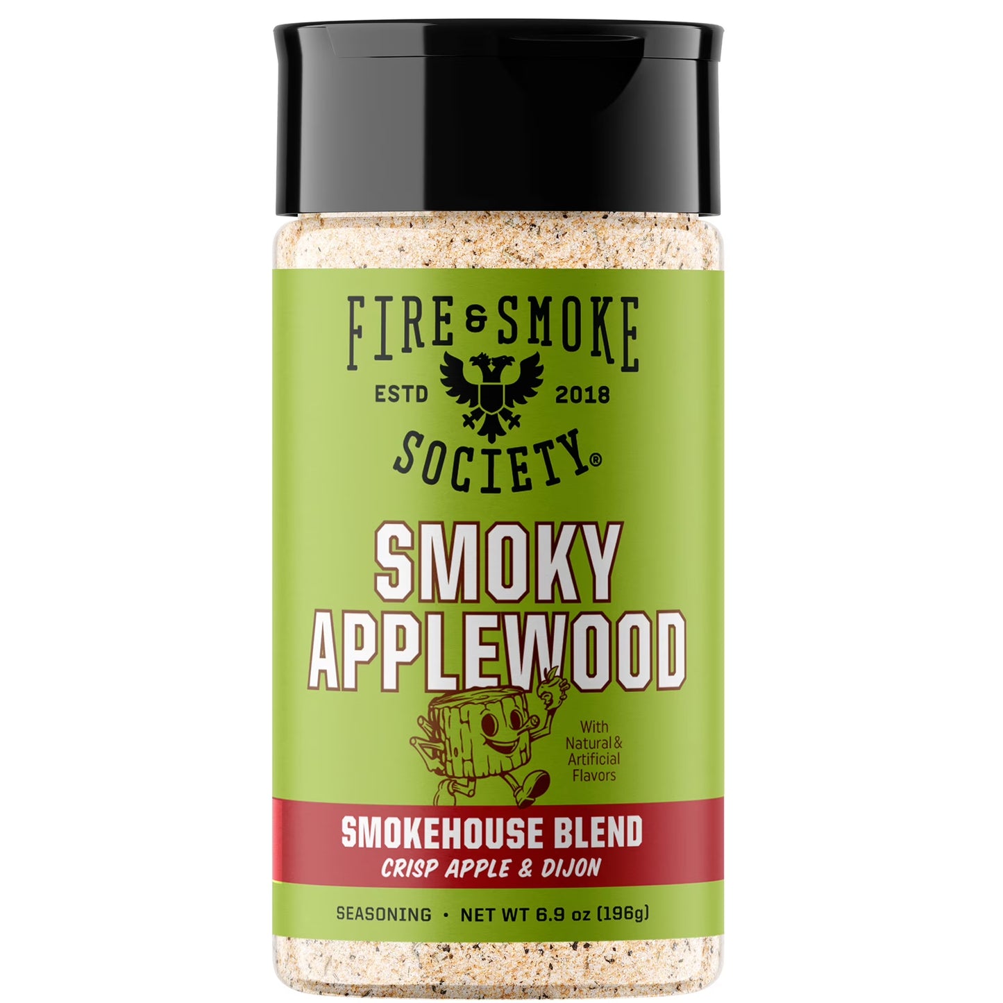 Fire & Smoke Society Smoky Applewood BBQ Seasoning, 6.9 oz Mixed Spices & Seasonings