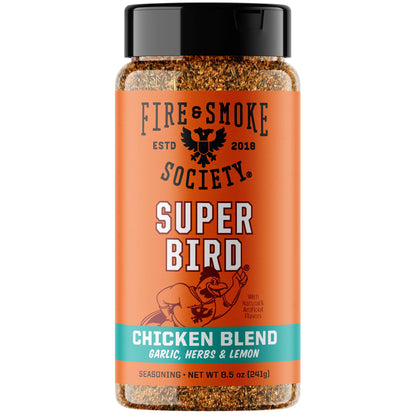 Fire & Smoke Society Super Bird Poultry Seasoning, 8.5 oz