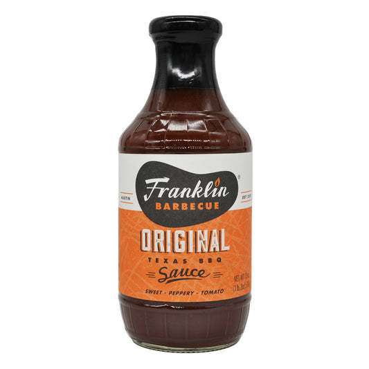 Franklin Barbecue Original Texas BBQ Sauce, 18 oz, Gluten-Free, No Artificial Flavors