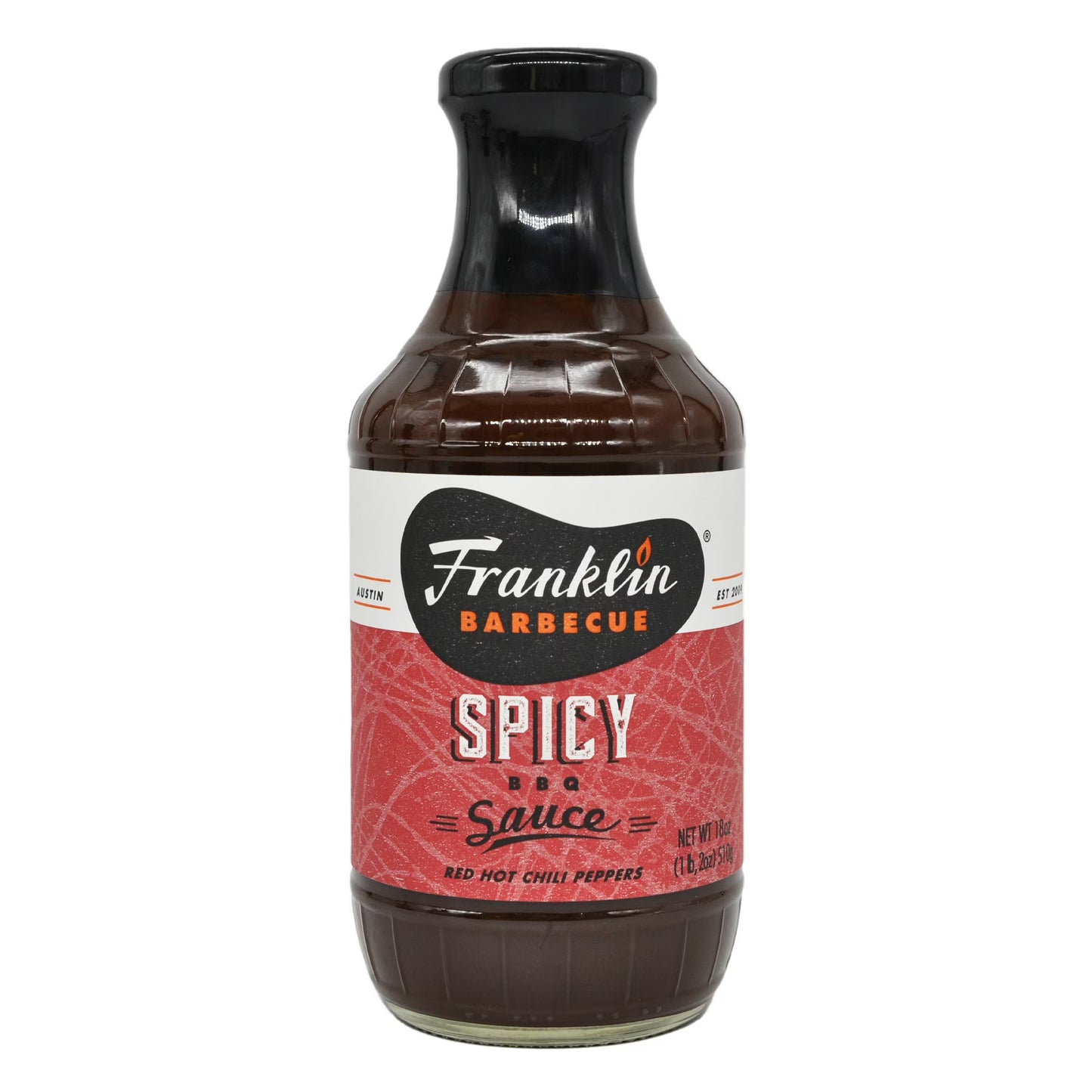 Franklin Barbecue Spicy BBQ Sauce, 18 oz