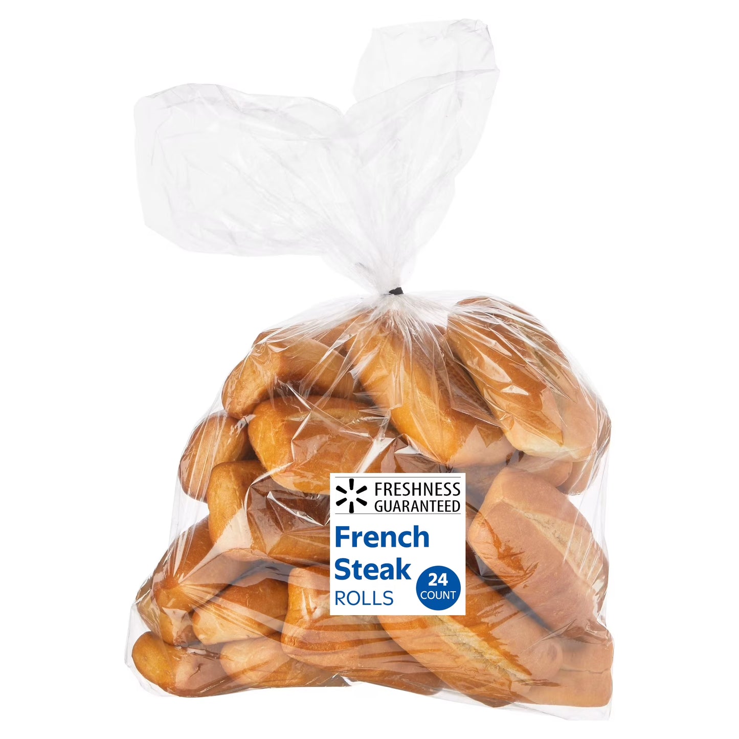 Freshness Guaranteed French Steak Rolls, 2 lb 7 oz, 24 Count