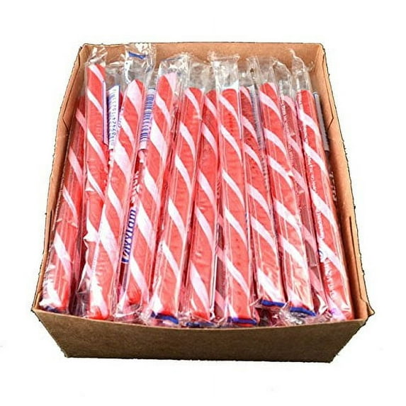 Gilliam Old Fashioned Cinnamon Stick Candy, (Pack of 80)